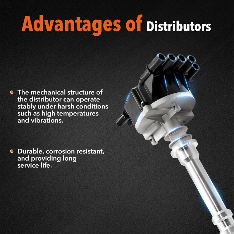 BasaltAuto Hei Ignition Distributor 93441558 1104051 305 350 Compatible for Chevy GMC C1500 C2500 C3500 K1500 K2500 K3500 Tahoe Yukon Savana Express 1500 2500 3500 Escalade 5.0L 5.7L V8 1996-2002 - Image 4